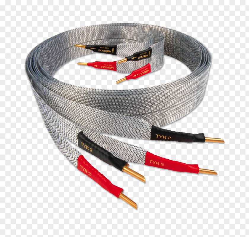 Biwiring Speaker Wire Bi-wiring Loudspeaker Nordost Corporation Electrical Cable PNG