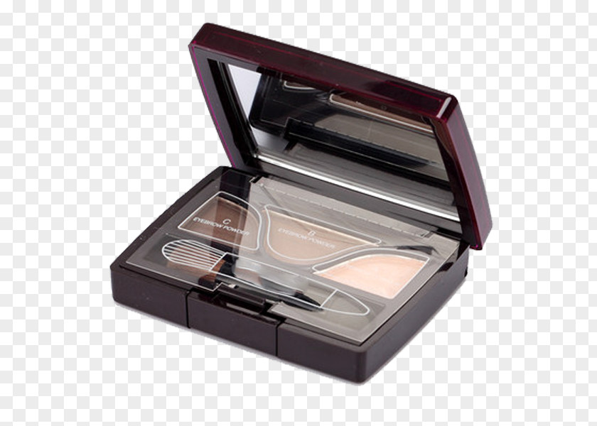 Exquisite Makeup Box Dyed Cream Eye Shadow Make-up Eyebrow Cosmetics PNG
