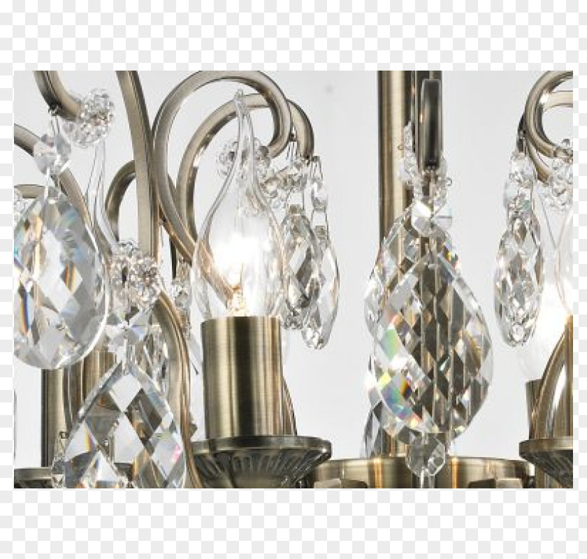 Lustre Chandelier Linderhof Palace Light Crystal Brass PNG