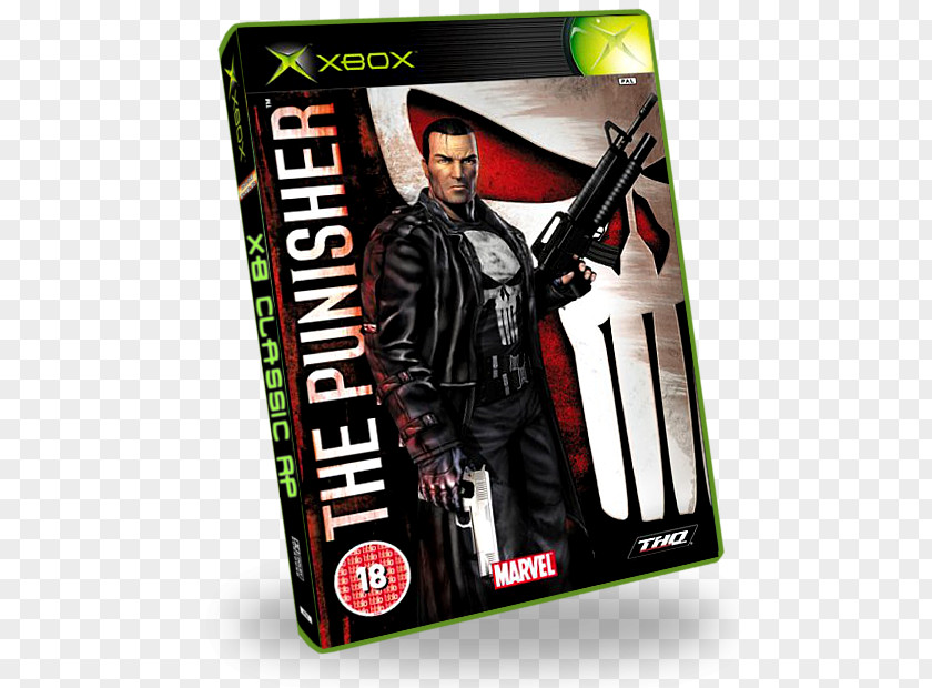 The Punisher PlayStation 2 Video Game Xbox PNG