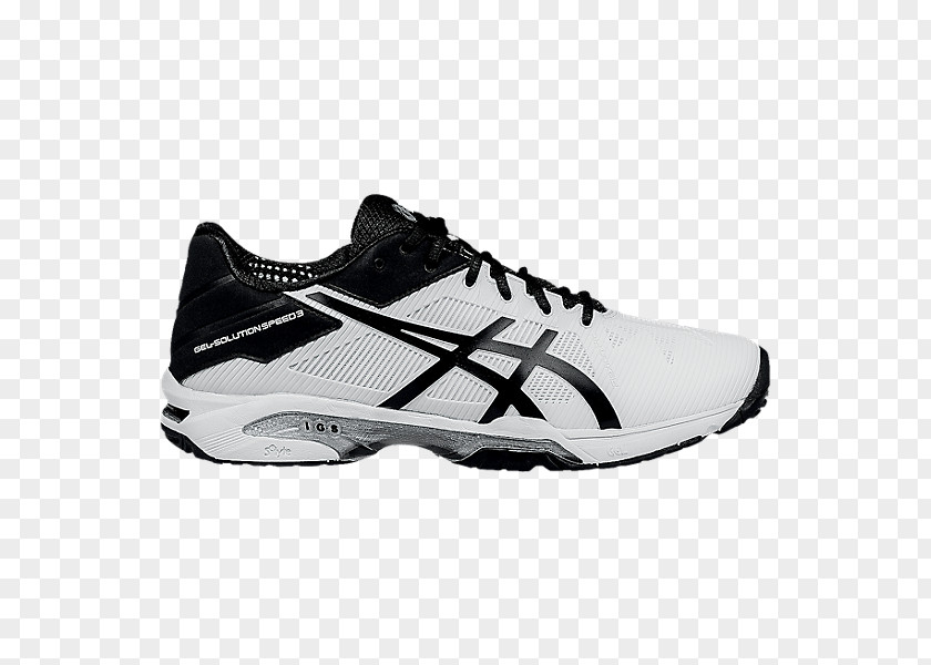 Black Asics Tennis Shoes For Women GEL SOLUTION Speed 3 Clay Sports Gel Resolution 7 Men's Shoe PNG