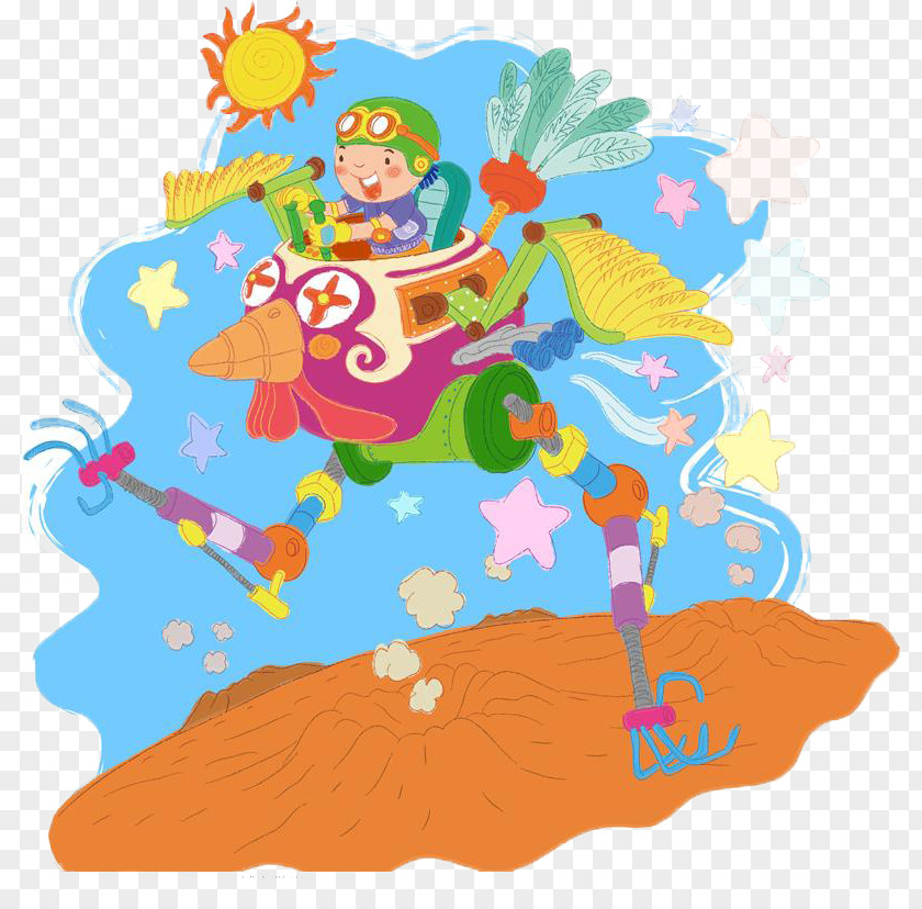 Cute Child Illustration PNG