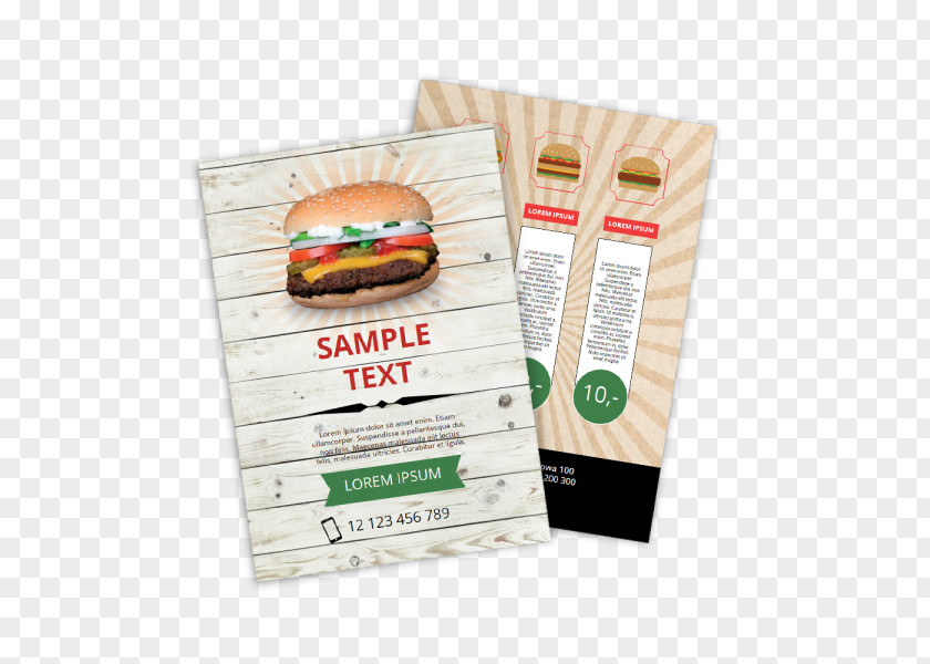 Hamburger Flyer PNG