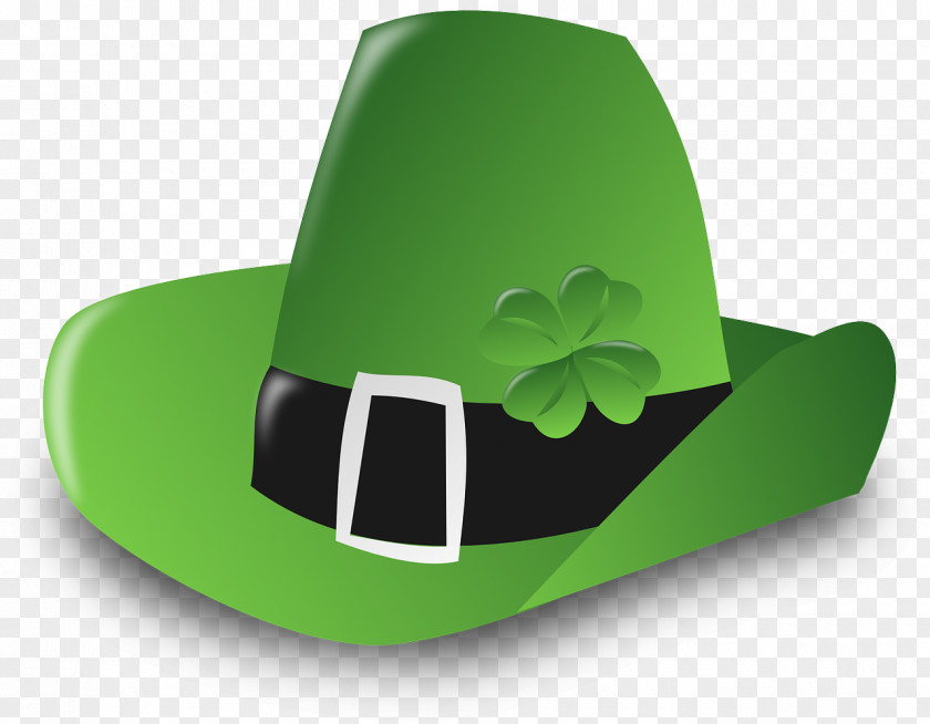 Hat Clip Art Cowboy Saint Patrick's Day Shamrock PNG