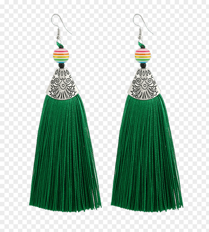 Jewellery Earring Bohemia Beadwork Tassel PNG