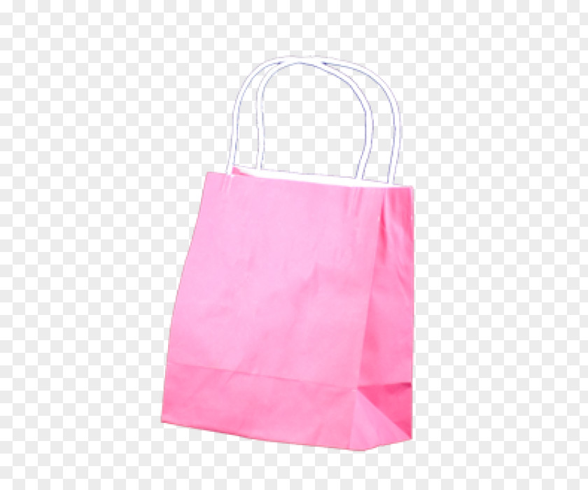 Kraft Paper Bag Tote Shopping Bags & Trolleys Pink M PNG
