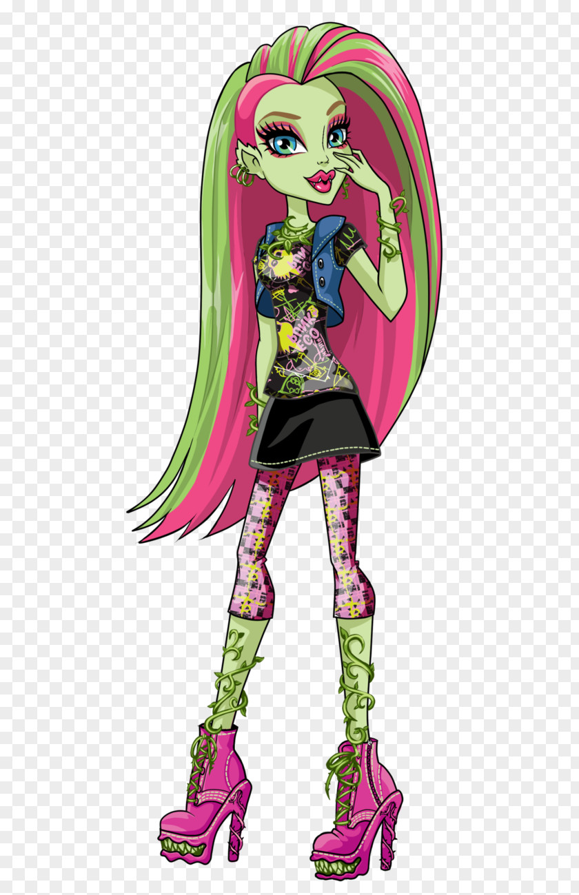 Venus De Milo Monster High Doll Frankie Stein Barbie OOAK PNG