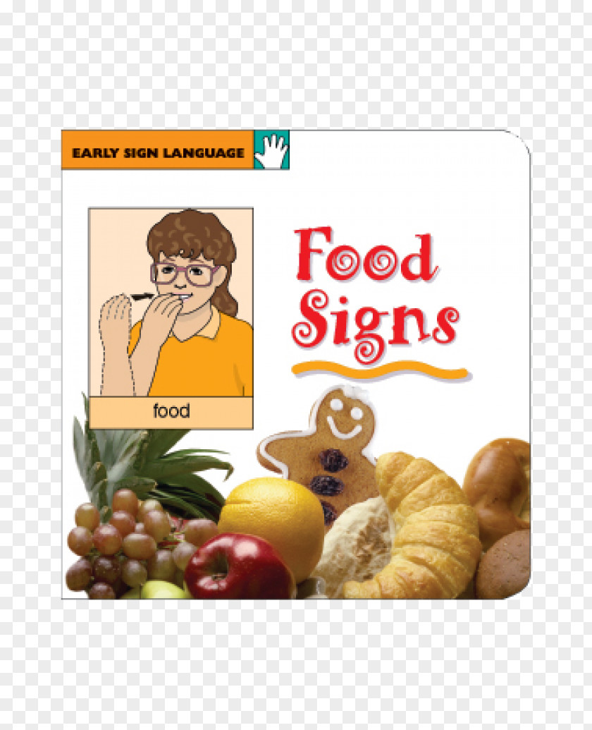 Book Food Signs Playtime Sign Language With Your Baby PNG