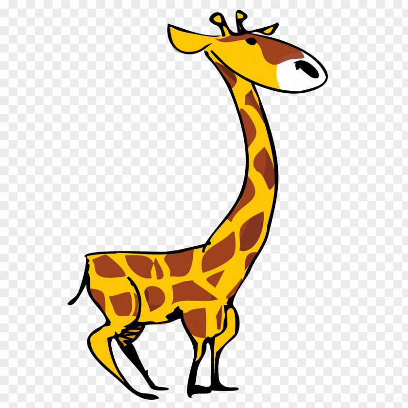 Cute Giraffe Northern Euclidean Vector Cuteness PNG