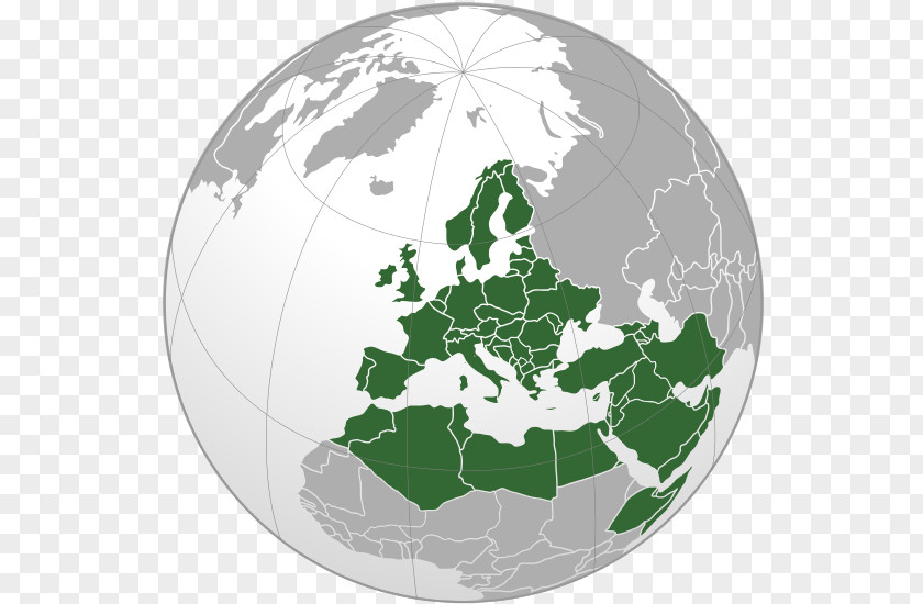 Map European Union Projection Drawing PNG