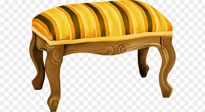 Striped Chair Couch PNG