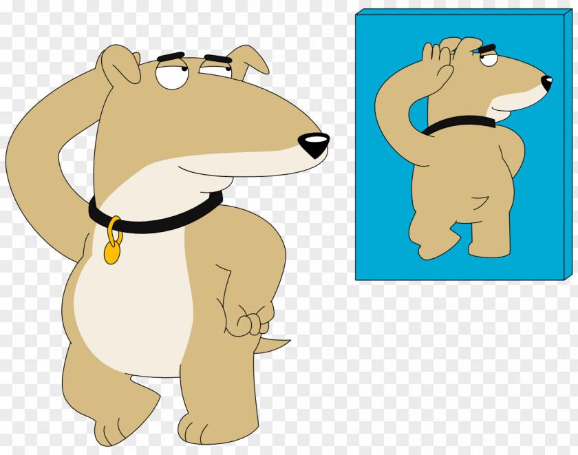 Dog Brian Griffin Clip Art Cartoon Image PNG