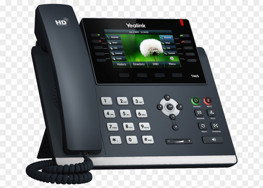 Sip VoIP Phone Session Initiation Protocol Yealink SIP-T23G SIP-T46G SIP-T46S PNG