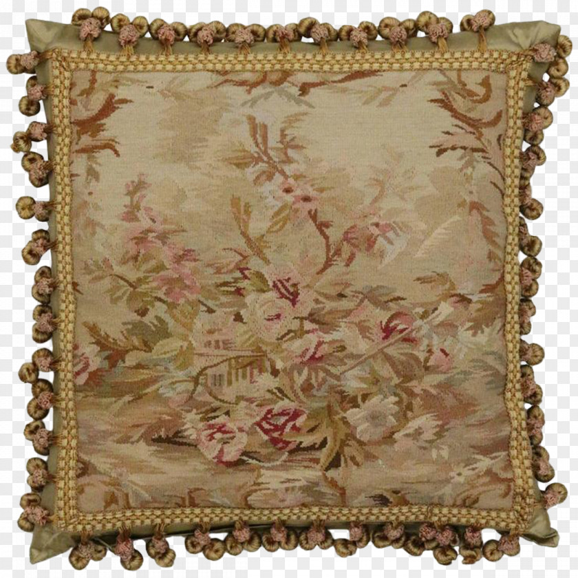 Table Aubusson Tapestry Cushion Matbord PNG