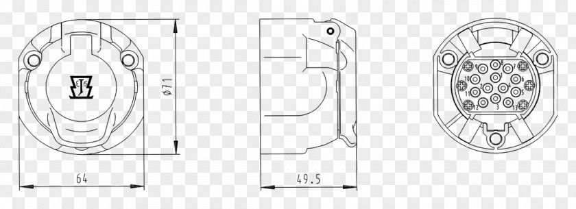 Technical Drawing Door Handle Car White Technology PNG