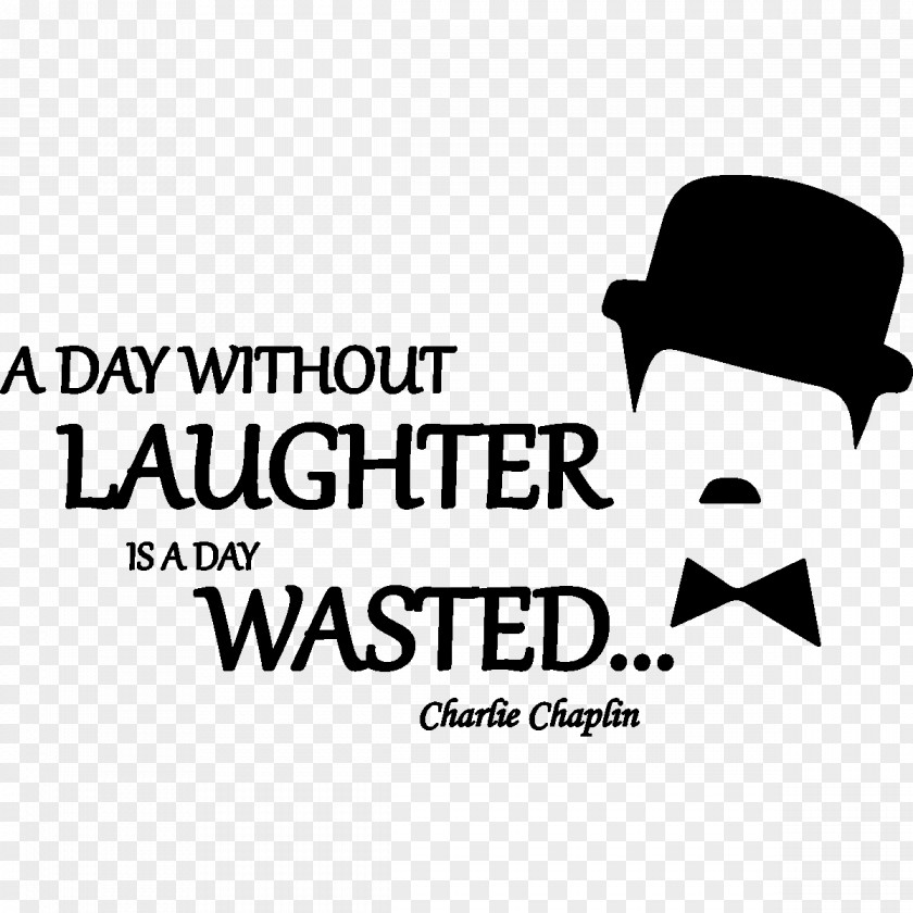 Actor Text A Day Without Laughter Is Wasted. Art PNG