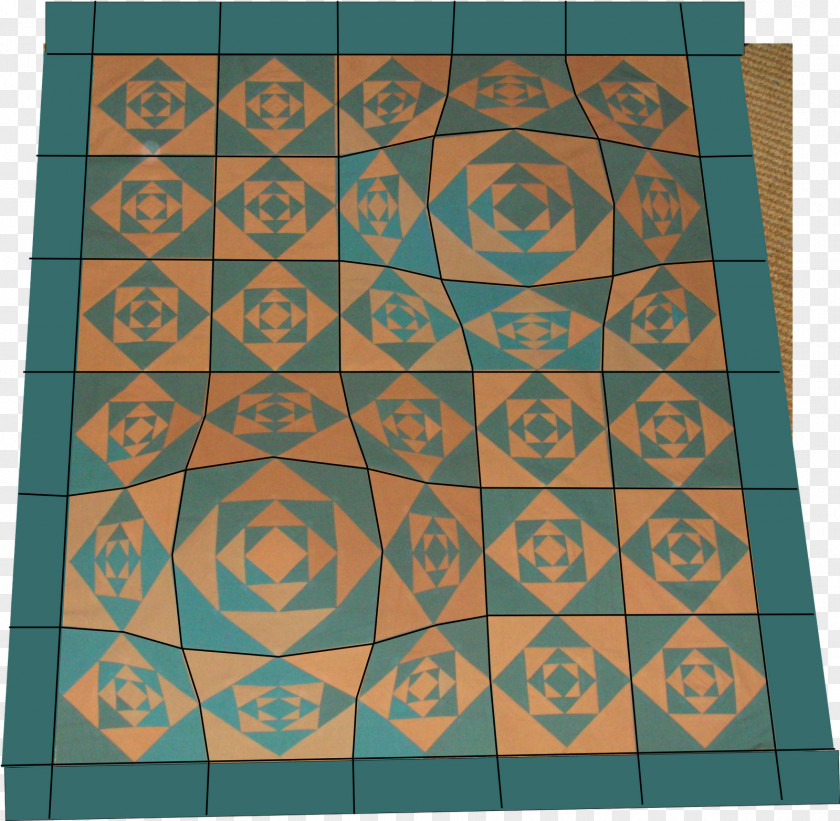 Quilt Blocks Symmetry Textile Pattern Line Teal PNG