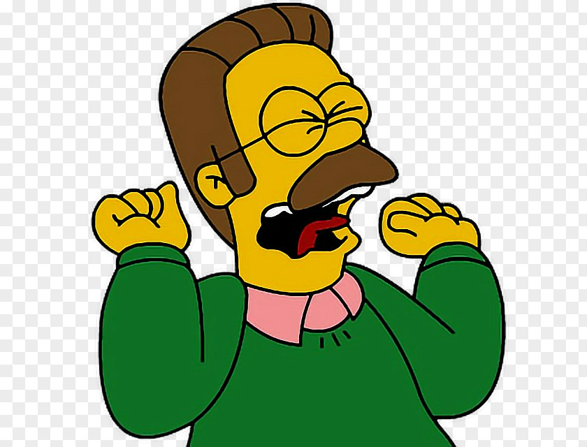 Bart Simpson Ned Flanders Homer Marge Principal Skinner PNG