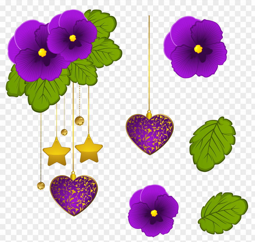 Decorative Element Cliparts Violet Clip Art PNG