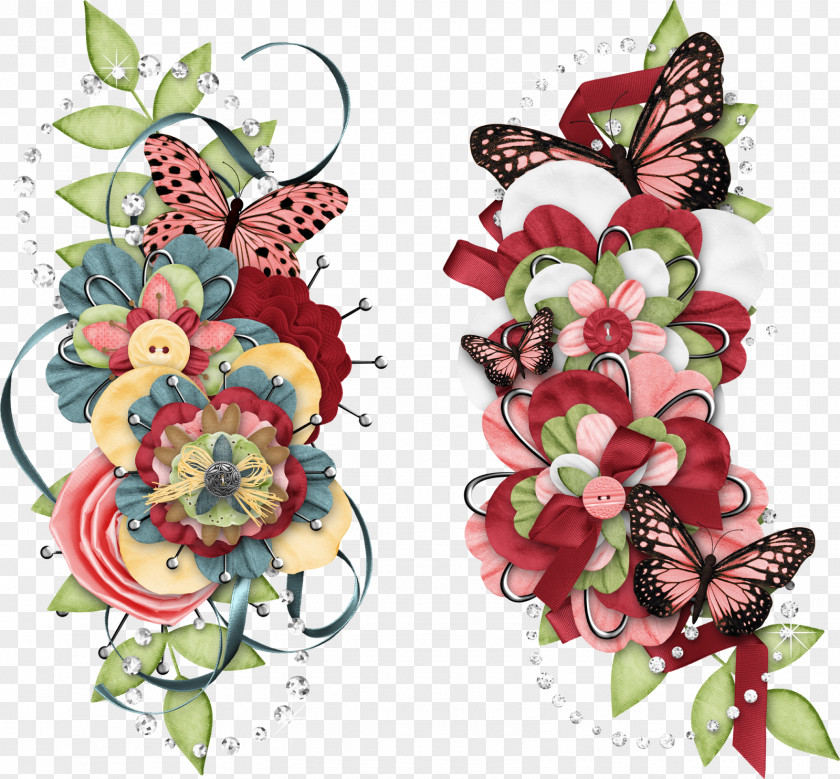 Flower Digital Scrapbooking Clip Art PNG