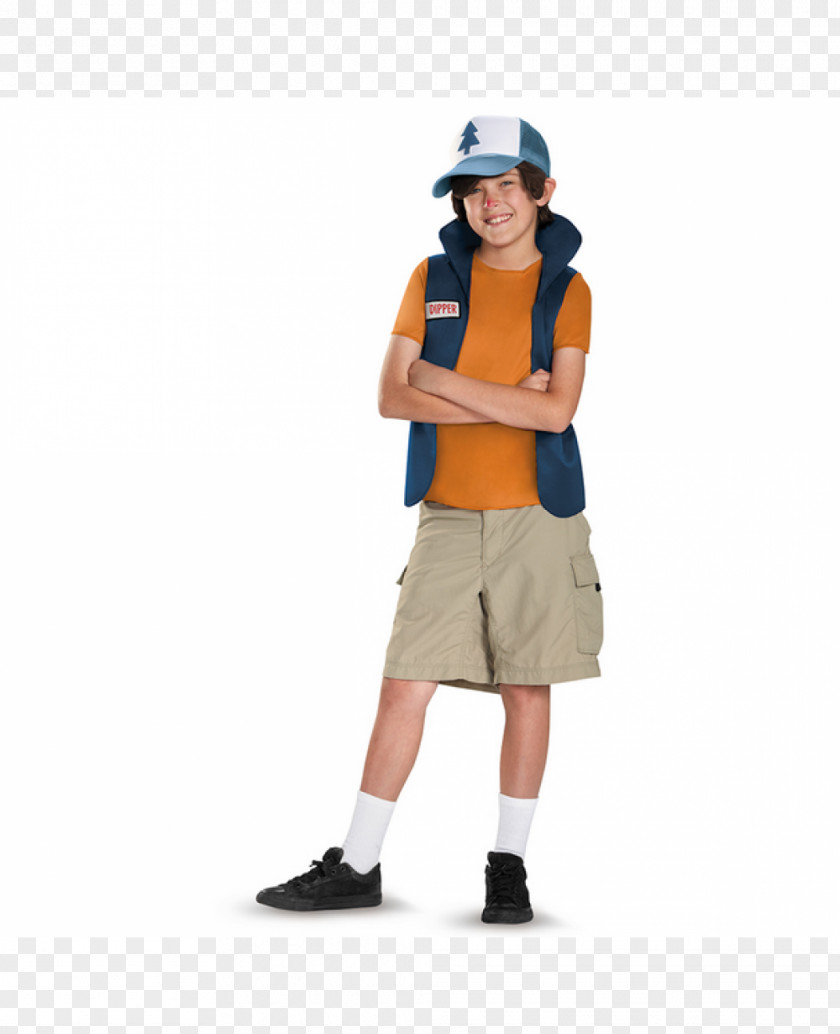 Halloween Dipper Pines Costume Bill Cipher Party City PNG