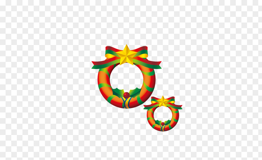Letter O Christmas Icon PNG