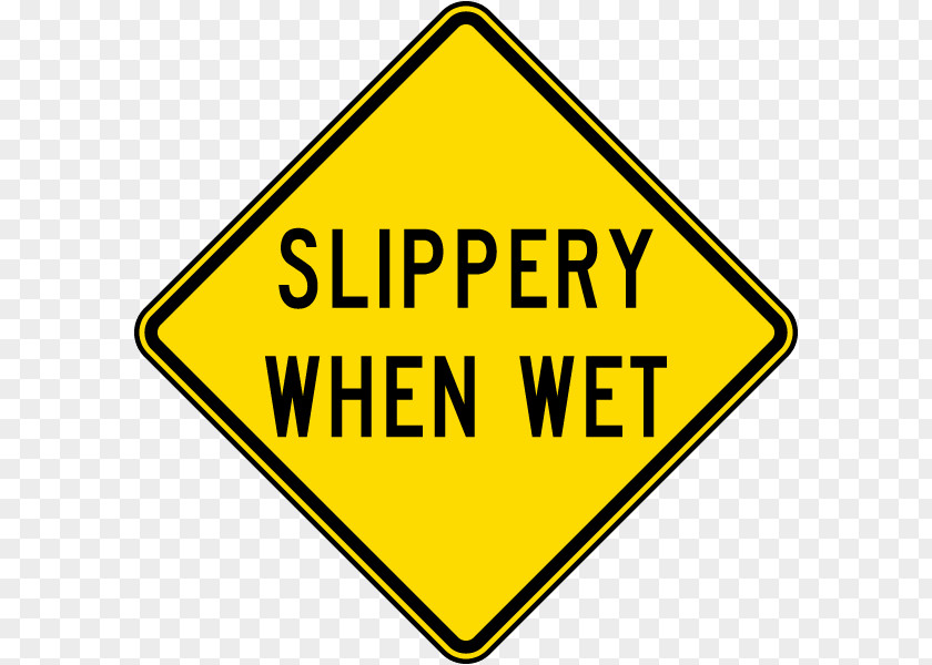 Road Wet Floor Sign Warning Traffic PNG