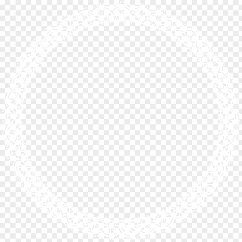 Round Border Frame White Transparent Clip Art Black And Point Angle Pattern PNG