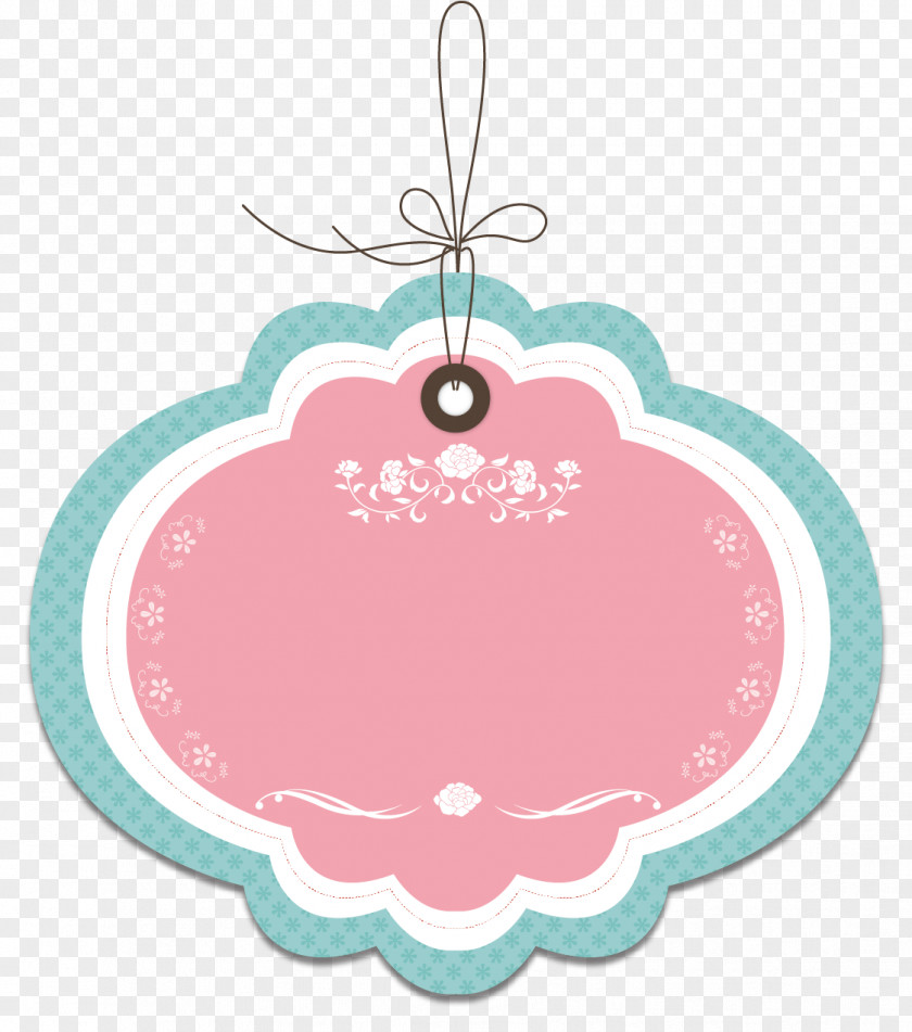 Cute Label Background Material Tag Computer File PNG