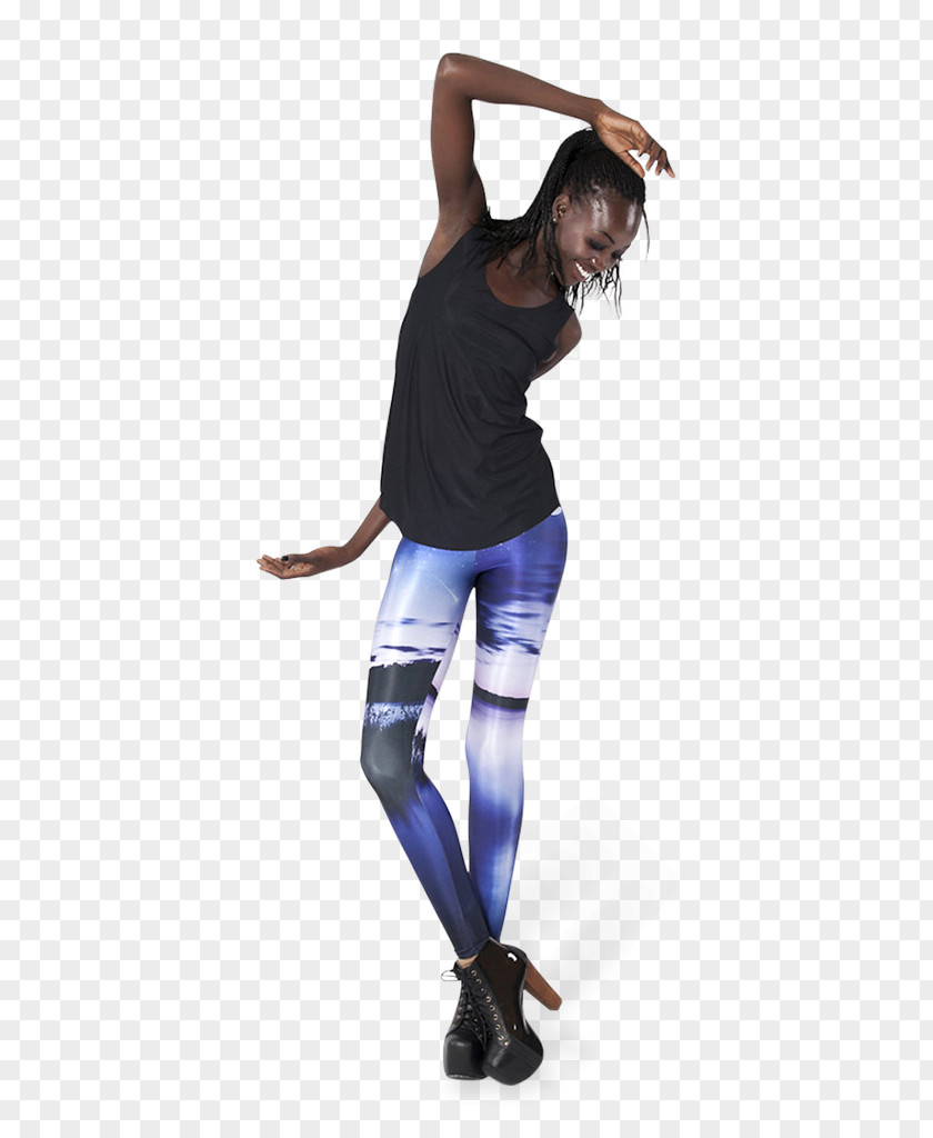 Dark Moon Leggings BlackMilk Clothing Sleeve Darkness PNG