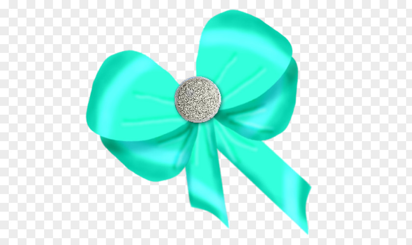 Green Bow Illustration PNG