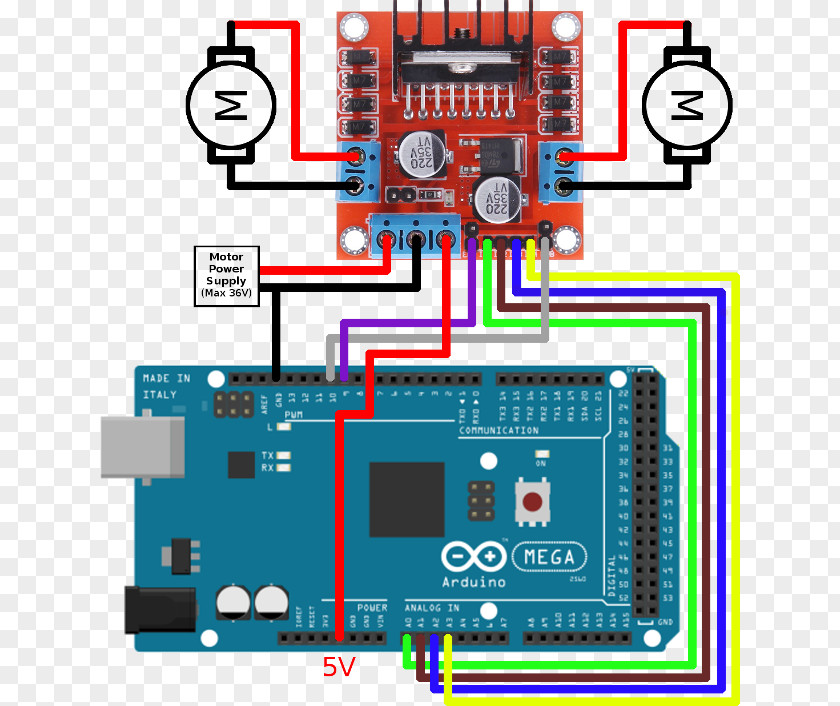 Robot Programming A Guide To Controlling Autonomou Arduino DC Motor Servo Sensor Electric PNG