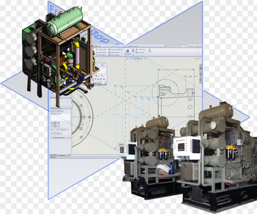 Design Draft Technical Drawing Electronic Component Engineering SolidWorks PNG