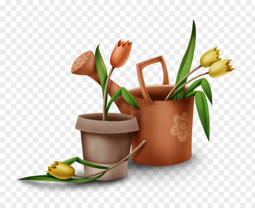 Flower Easter Bunny Clip Art Image PNG