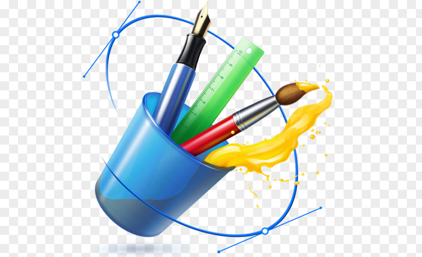Hand-painted Pen Graphic Designer Logo PNG