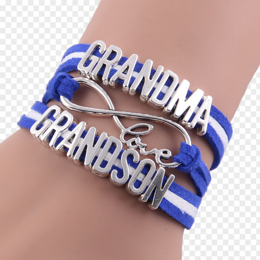 Jewellery Charm Bracelet Wristband Cobalt Blue PNG