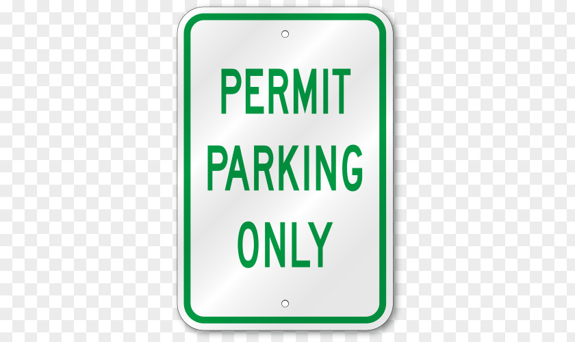 Permit Disabled Parking Car Park Sticker Sign PNG