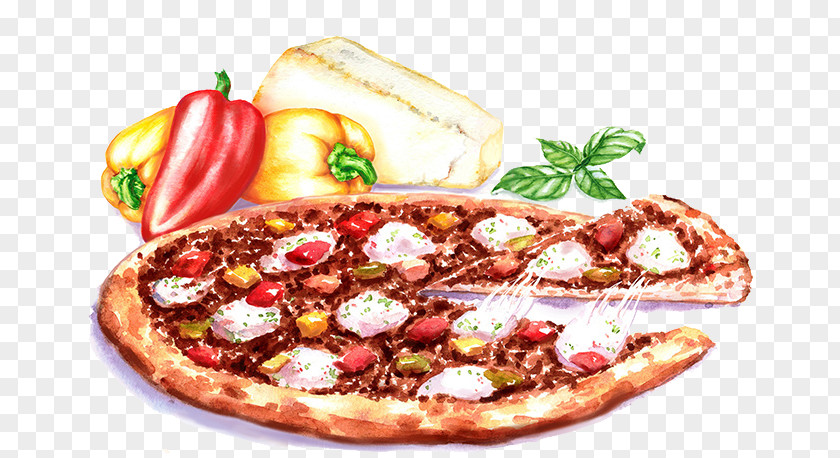 Pizza Pattern Sausage California-style Sicilian Italian Cuisine PNG