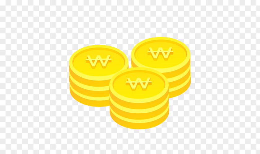 Vector Gold Money Coin PNG