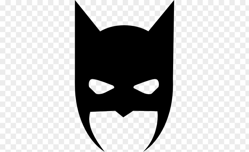 Batman Logo Mask Robin Superhero PNG