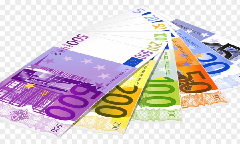 Euro Currency Banknote Bureau De Change Money PNG