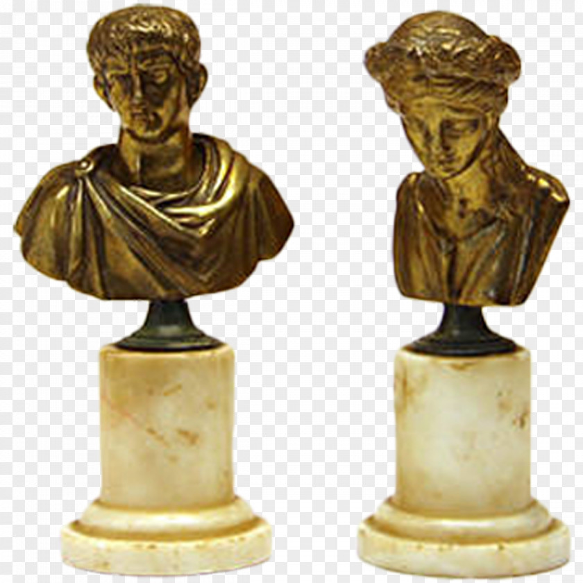 Pedestals Bronze Sculpture Classical 01504 PNG