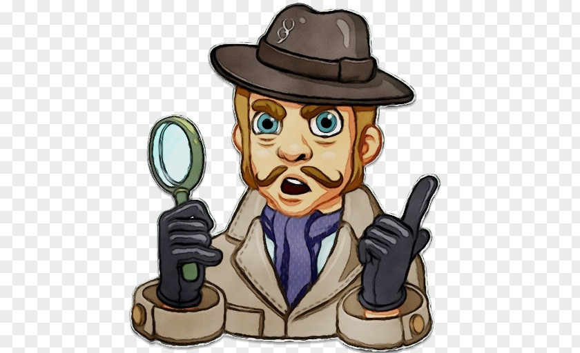 Private Investigator Fictional Character Cowboy Hat PNG