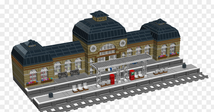 The Train On Clouds Lego Trains Rail Transport Station PNG