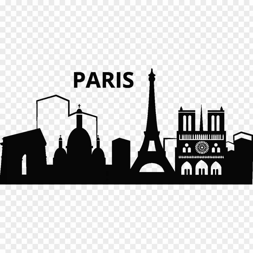Eiffel Tower Toits De Paris Stencil Pisa City PNG