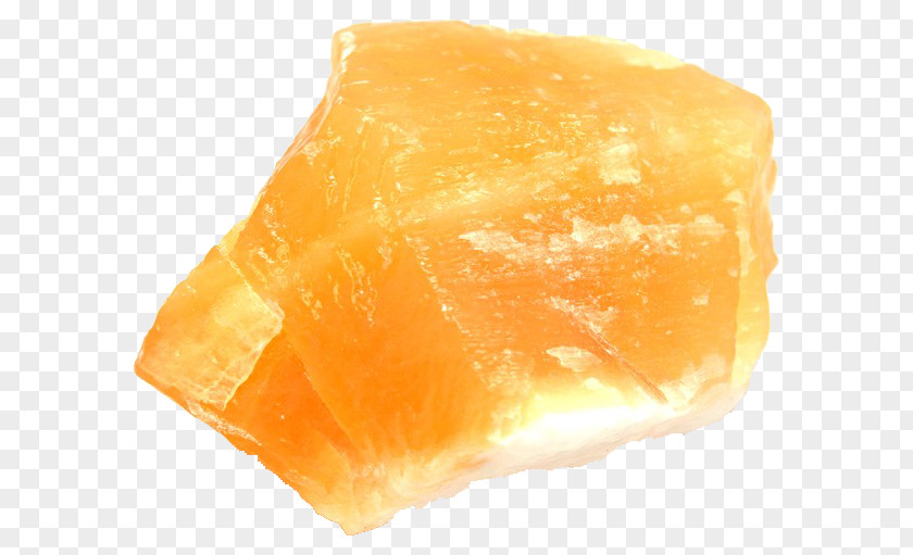 Orange Crystal Calcite Mineral Azrael Archangel PNG