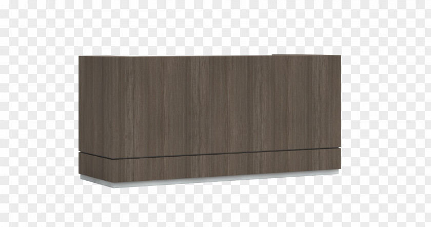 Reception Desk Plywood Wood Stain Furniture Angle PNG