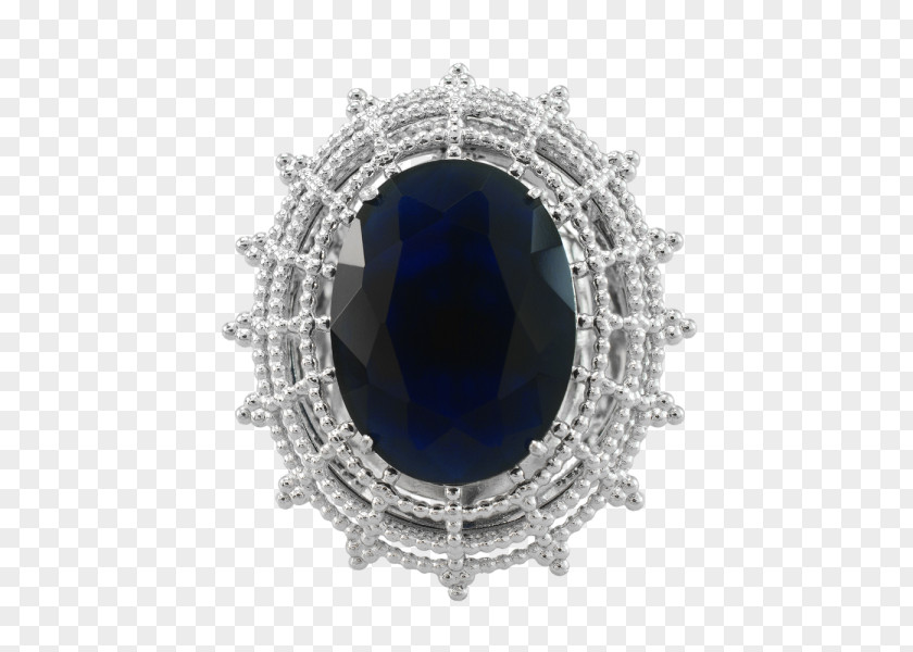 Sapphire Cobalt Blue Diamond PNG