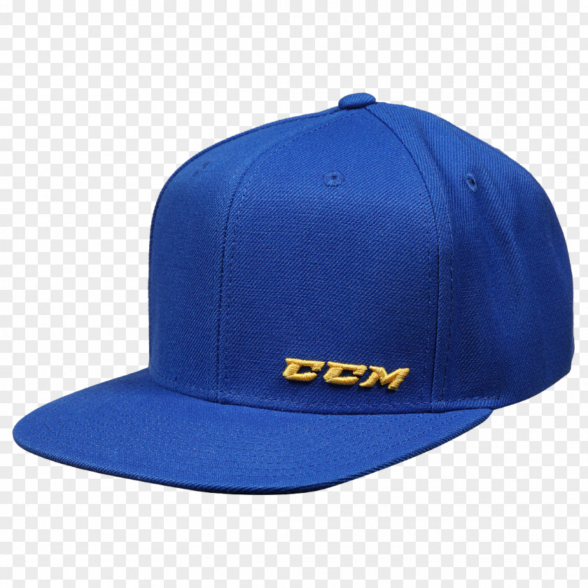 Snapback Baseball Cap Electric Blue Headgear PNG