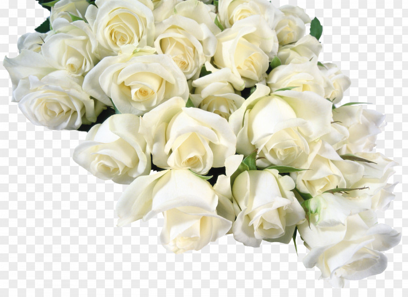 Bouquet Of Flowers Flower Garden Roses White PNG